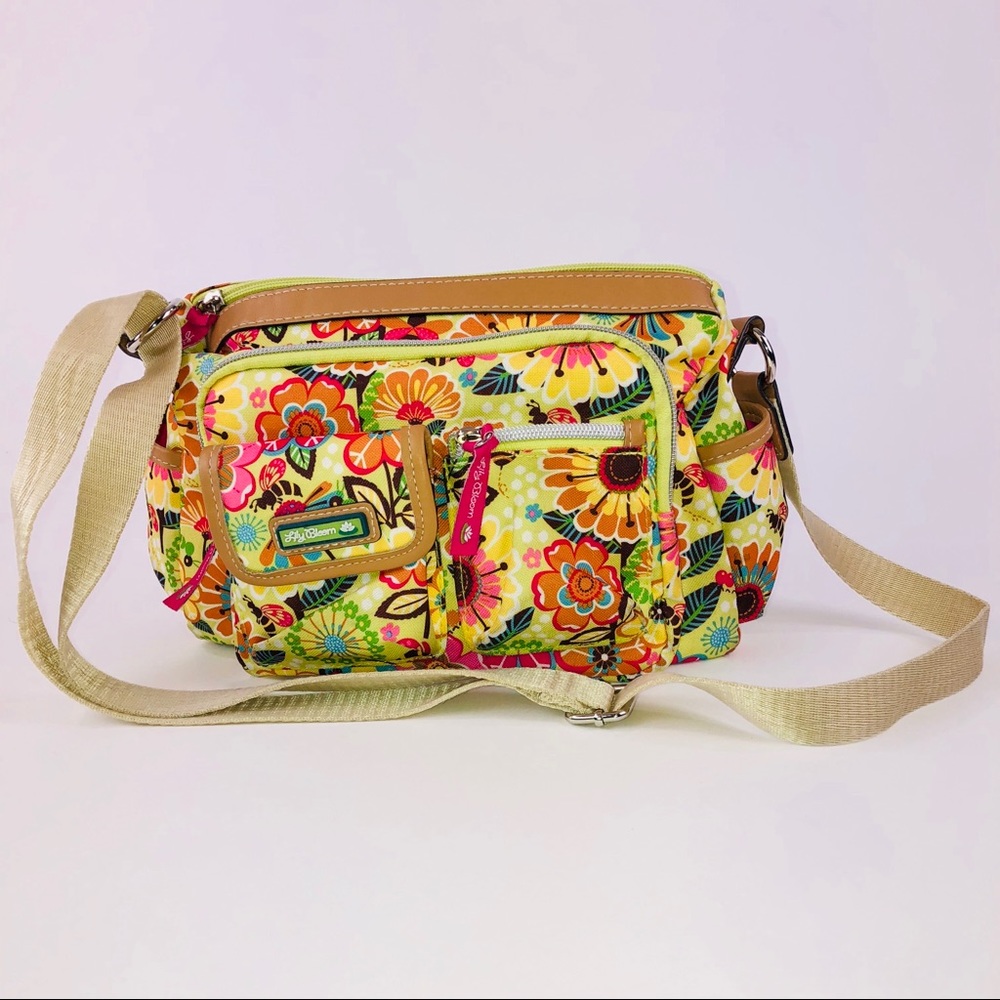 Lily Bloom Floral Print Purse